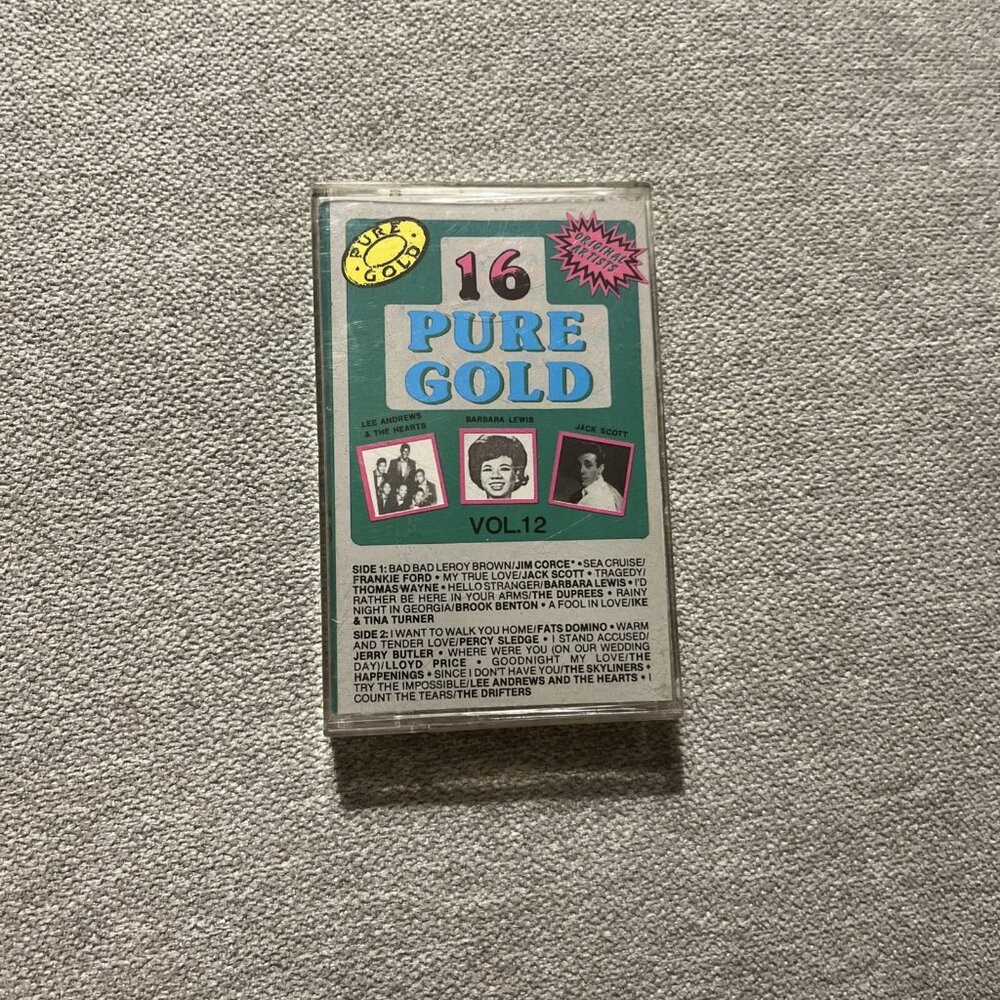 Vintage 16 Pure Gold Vol 12 1989 Cassette